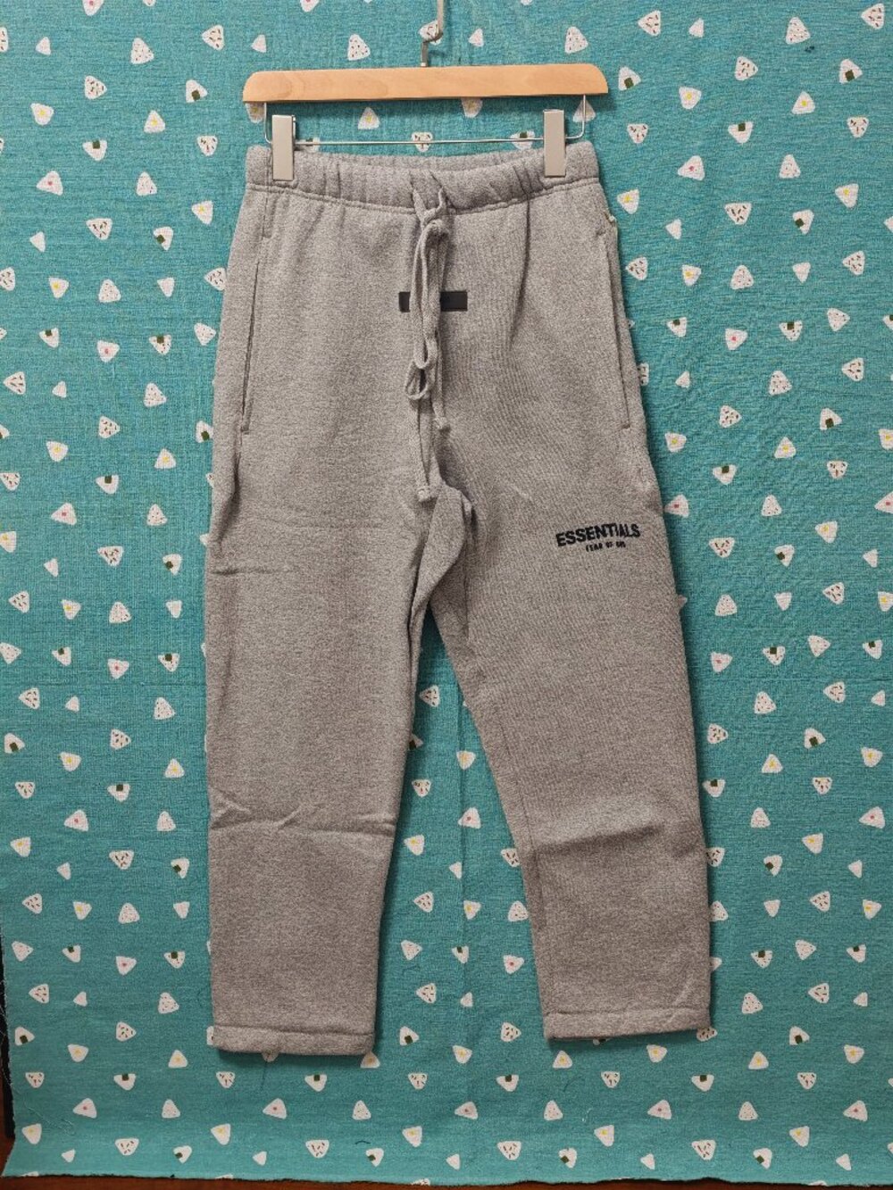 Fear of God Essentials Fleece Sweatpants, Light Heather Grey